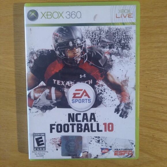 XBOX 360 EA Sports NCAA Football 10 Game - Picture 1 of 4